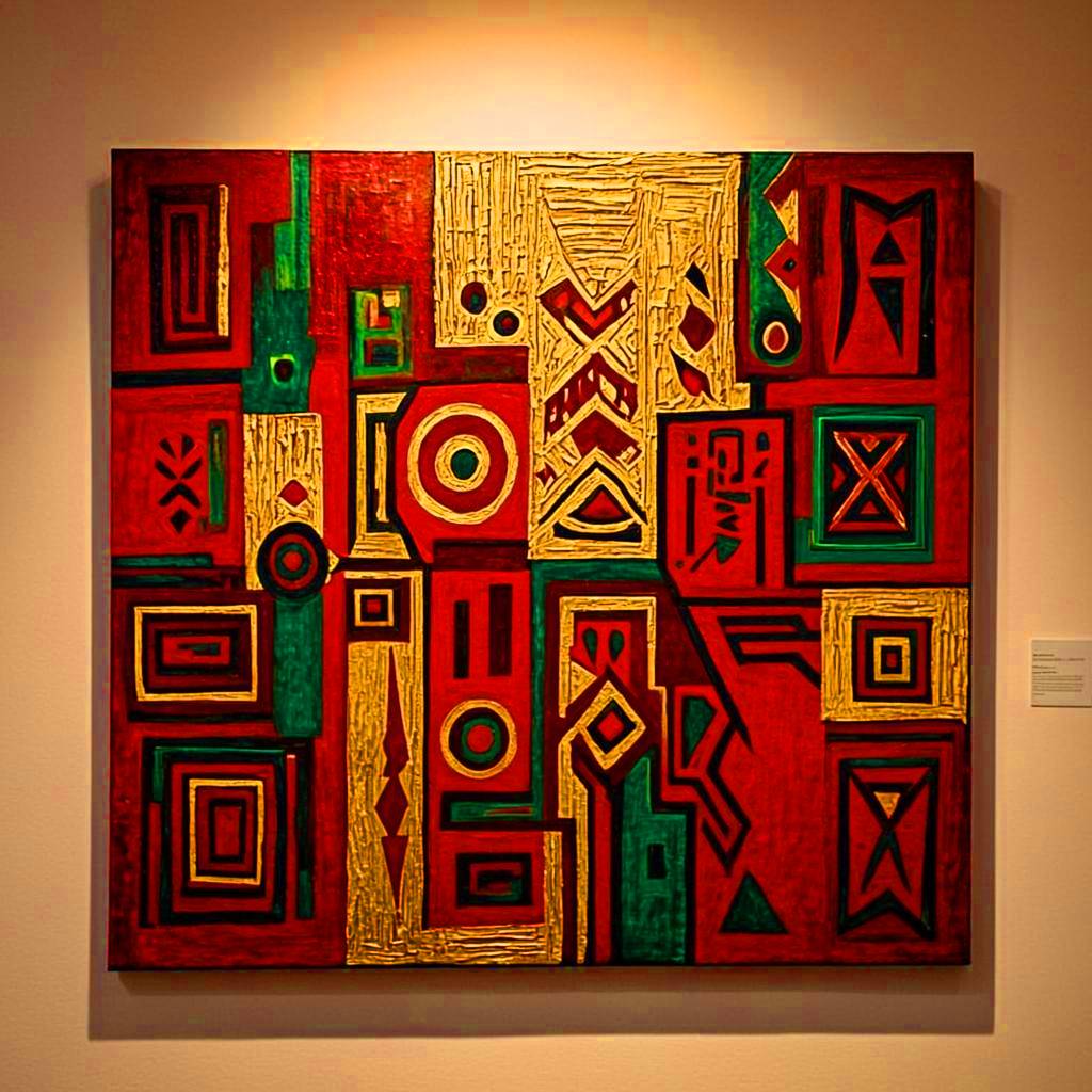 Tableau Contemporain Africain